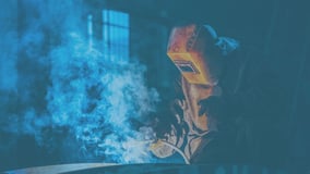ASIC design welding helmet